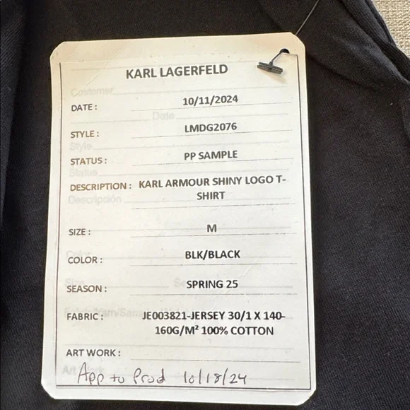 Karl Lagerfeld- NWT Pixel Art T-Shirts - Black and Tan (Bundle of 2) Mens M - Picture 5 of 7